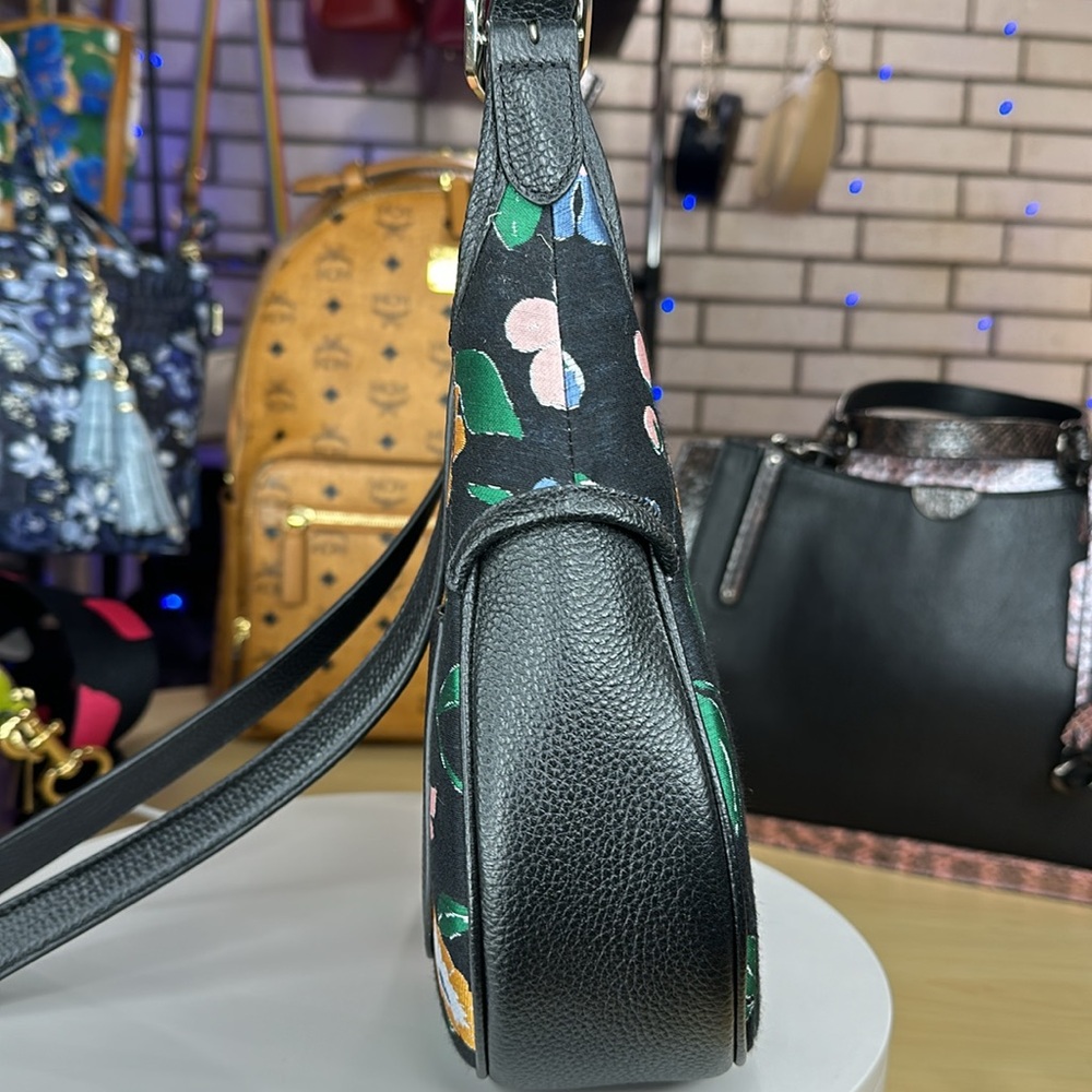 KATE SPADE - Penny Floral Jacquard Small Hobo Bag - DT257 - Picture 9 of 14